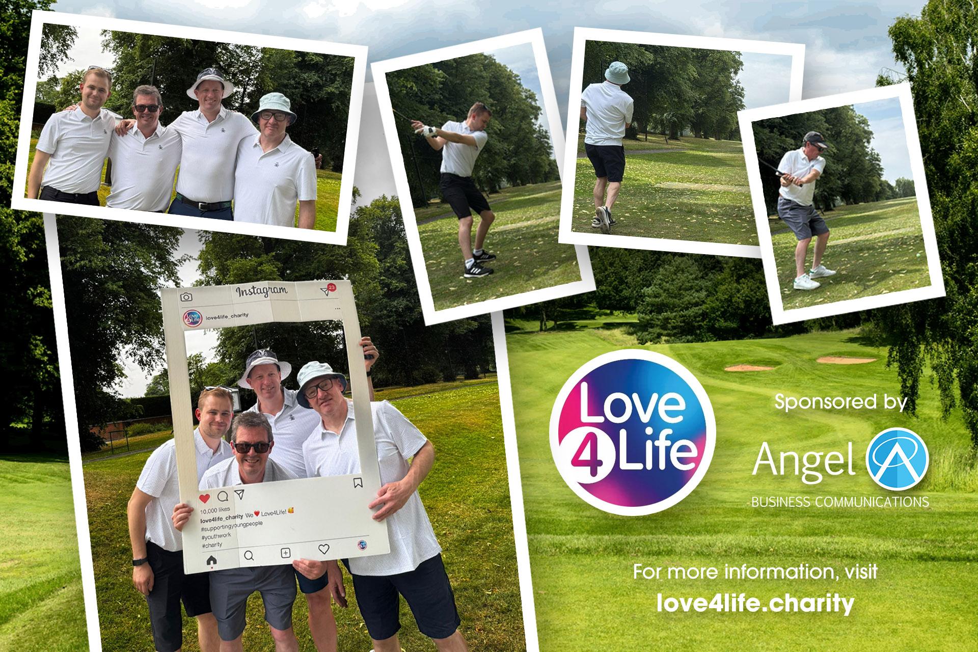 Backing a Brighter Future: Angel at Love4Life Golf Day